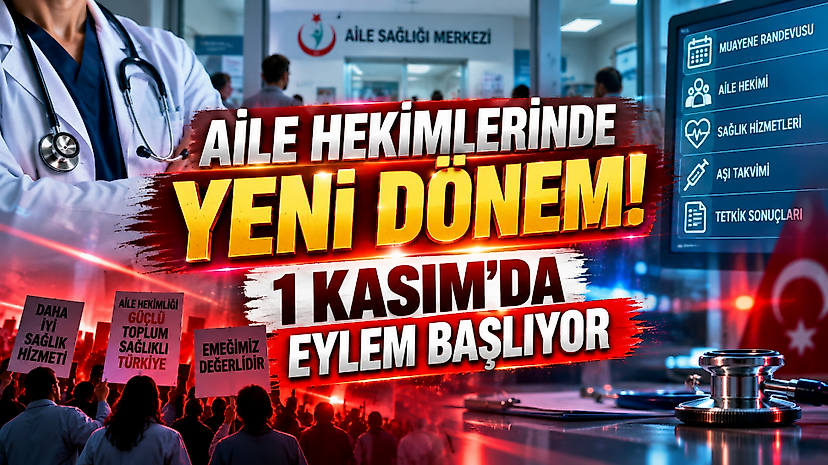 Aile Hekimlerinde Yeni Dönem! 1 Kasım'da Eylem Başlıyor