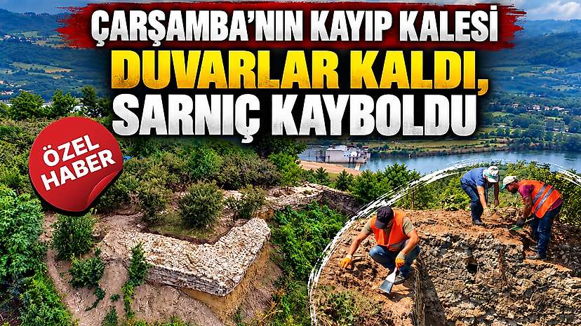 Çarşamba’da Gizli Tarih: Sarnıcı Toprak Altında Kaldı