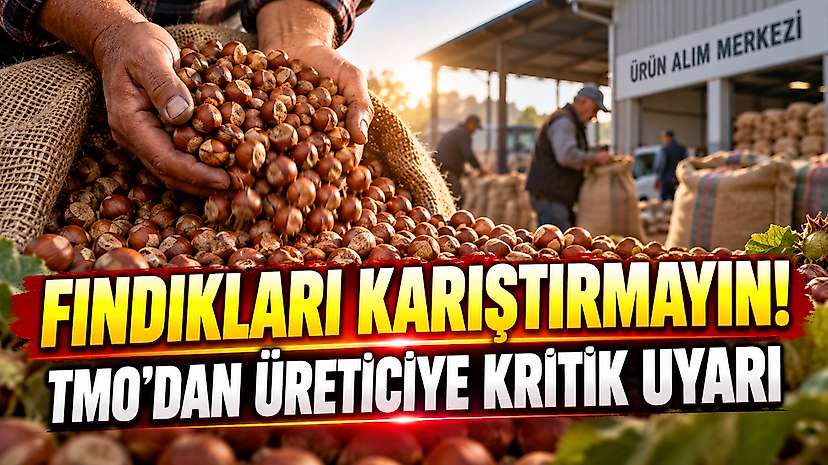 Fındıkları Karıştırmayın! TMO’dan Üreticiye Kritik Uyarı
