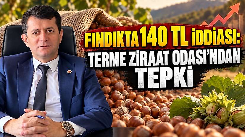 Fındıkta 140 TL İddiası: Terme Ziraat Odası’ndan Tepki