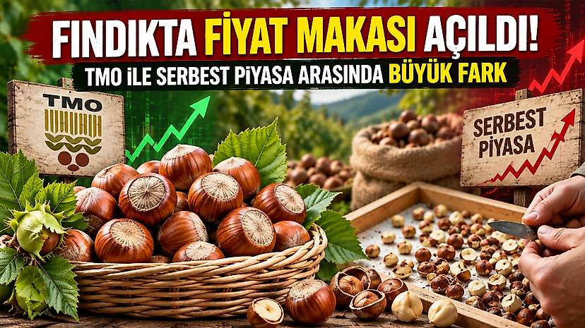 Fındıkta Fiyat Makası Açıldı! TMO İle Serbest Piyasa Arasında Büyük Fark