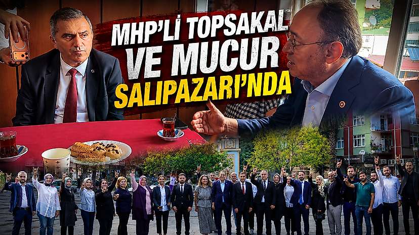 MHP’li Topsakal ve Mucur Salıpazarı’nda