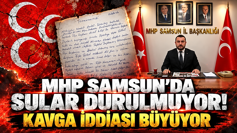 MHP Samsun'da Sular Durulmuyor! Kavga İddiası Büyüyor