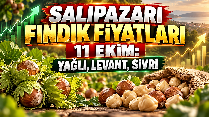 Salıpazarı Fındık Fiyatları 11 Ekim: Yağlı, Levant, Sivri