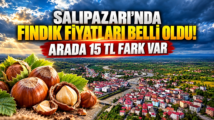Salıpazarı'nda fındık fiyatları belli oldu! Arada 15 TL fark var