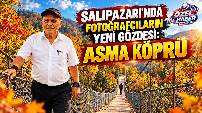 Salıpazarı’nda Fotoğrafçıların Yeni Gözdesi: Asma Köprü
