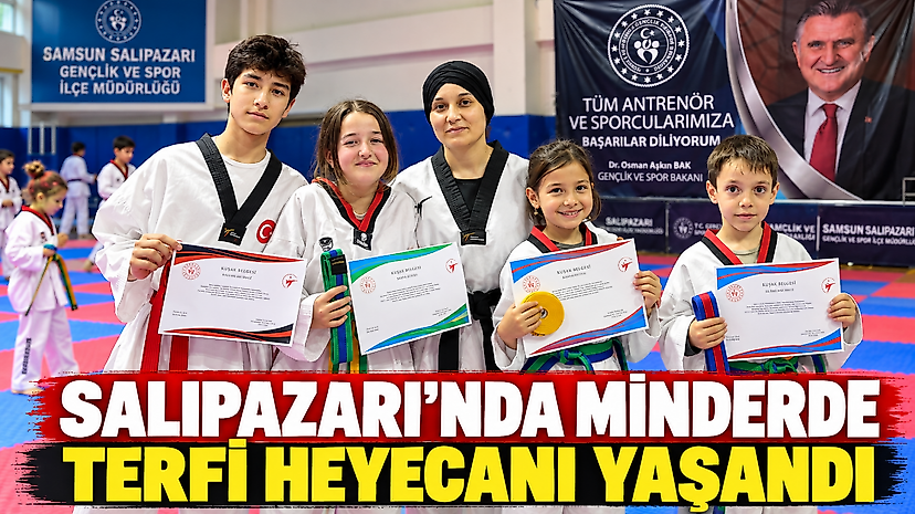 Salıpazarı’nda Minderde Terfi Heyecanı Yaşandı