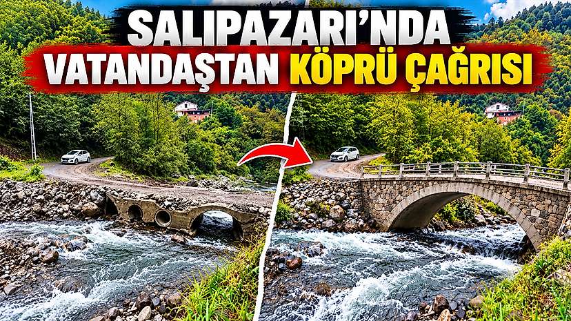 Salıpazarı’nda Vatandaştan Köprü Çağrısı