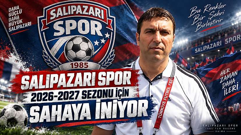 Salıpazarı Spor 2026-2027 sezonu için sahaya iniyor