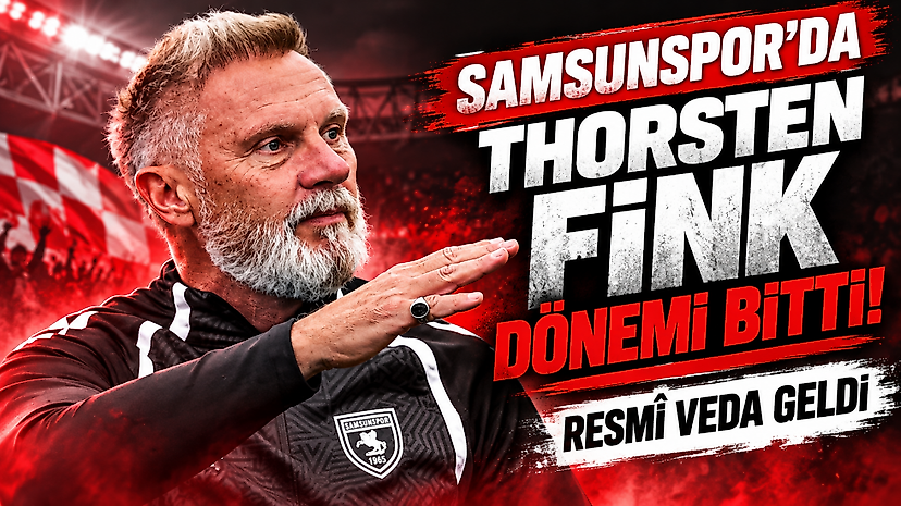 Samsunspor'da Thorsten Fink Dönemi Bitti! Resmî Veda Geldi