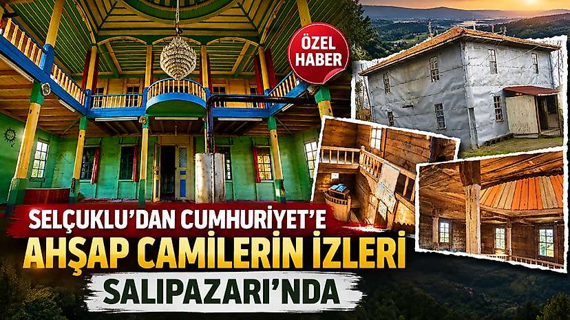 Selçuklu’dan Cumhuriyet’e ahşap camilerin izleri Salıpazarı’nda