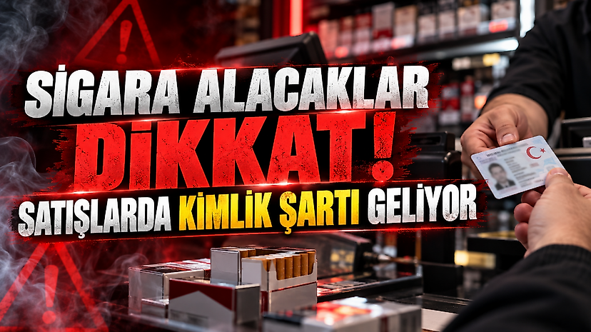 Sigara Alacaklar Dikkat! Satışlarda Kimlik Şartı Geliyor