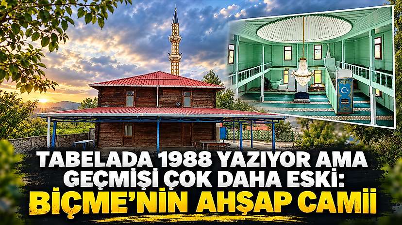 Tabelada 1988 Yazıyor Ama Geçmişi Çok Daha Eski: Biçme’nin Ahşap Camii