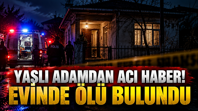 Yaşlı Adamdan Acı Haber! Evinde Ölü Bulundu