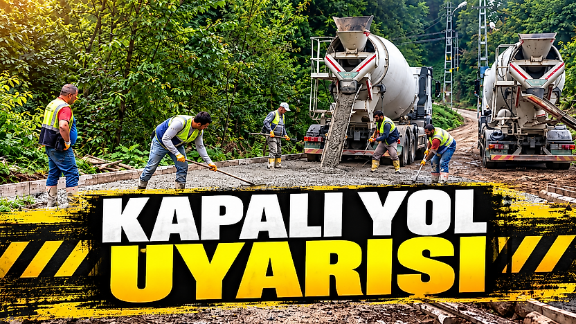 Güzelvatan-Haliluşağı grup yolu geçici olarak trafiğe kapandı