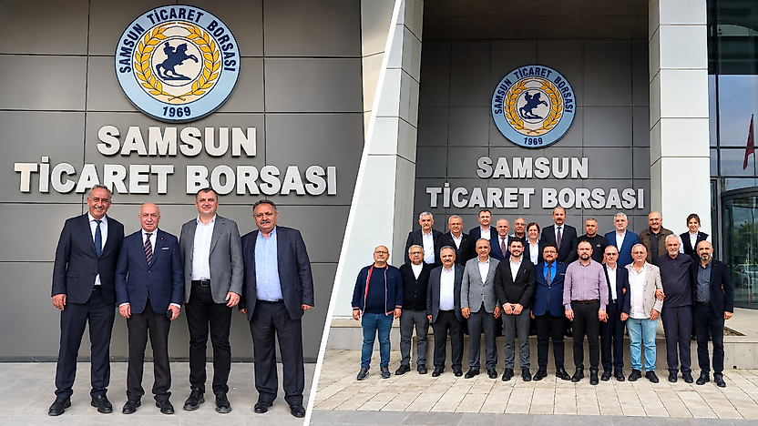 Salıpazarı'ndan 3 İsim Samsun Ticaret Borsası Meclisinde!