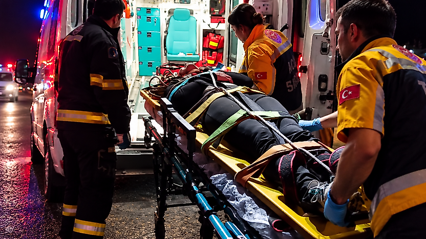 Samsun'da Korkutan Kaza! 20 Metreden Aşağıya Düştü