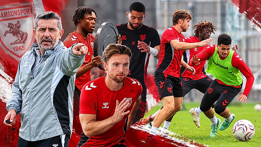 Samsunspor'da Amedspor Mesaisi! Antrenmanda Yüksek Tempo