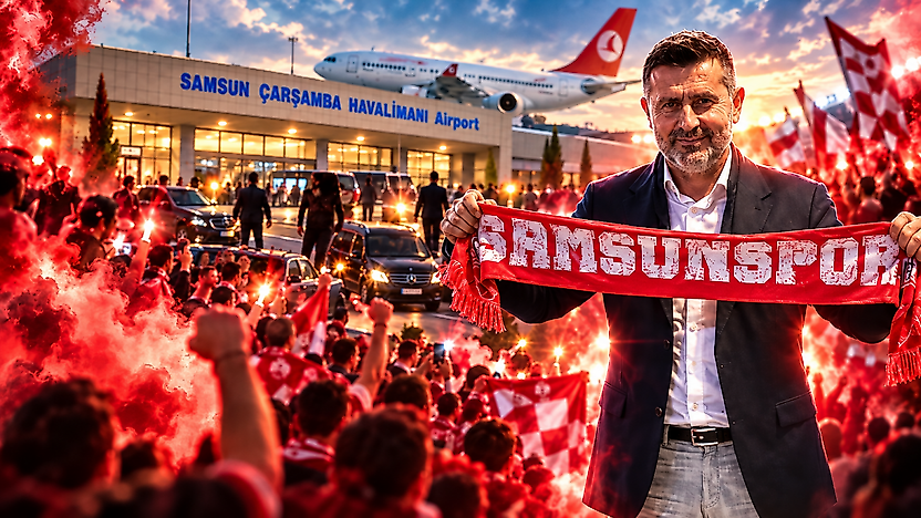 Yeni Hoca Nenad Bjelica Samsun'a Ayak Bastı!