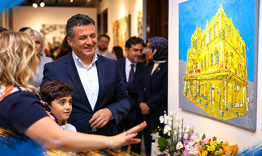 Başkan Halit Doğan'dan Samsun'un Sanat Hayatına Destek