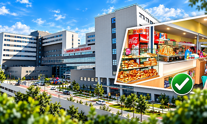 Samsun Şehir Hastanesi'nde Kantin Sorunu Çözüldü